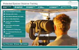 Protected species observer training course